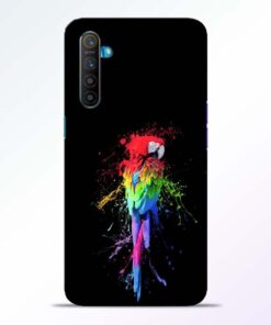 Splatter Parrot Realme XT Mobile Cover