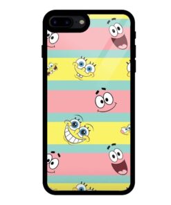 Spongebob iPhone 7 Plus Glass Back Cover