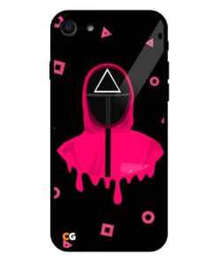 SQ Game Face iPhone 7 Glass Back Cover