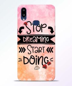 Stop Dreaming Samsung Galaxy A10s Mobile Cover