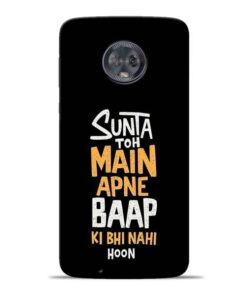 Sunta Toh Main Moto G6 Mobile Cover