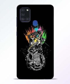 Thanos Hand Samsung Galaxy A21s Mobile Cover - CoversGap