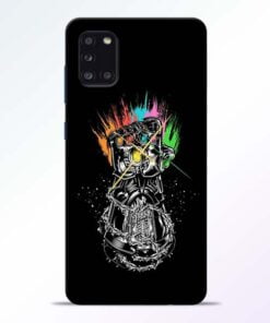 Thanos Hand Samsung Galaxy A31 Mobile Cover - CoversGap