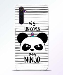 Unicorn Panda Realme 6 Mobile Cover