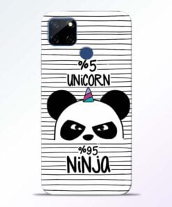 Unicorn Panda Realme C12 Mobile Cover