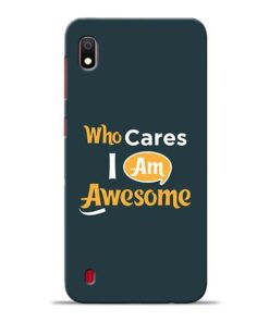 Who Cares Samsung A10 Mobile Cover