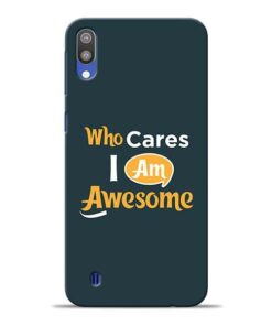 Who Cares Samsung M10 Mobile Cover