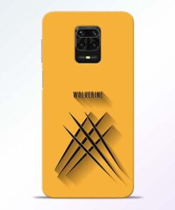 Wolverine Redmi Note 9 Pro Mobile Cover