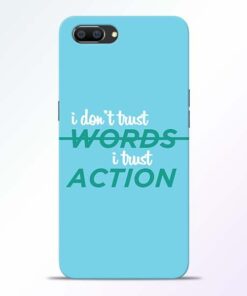 Words Action Realme C1 Mobile Cover