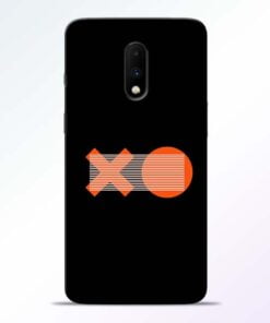 XO Pattern OnePlus 7 Mobile Cover