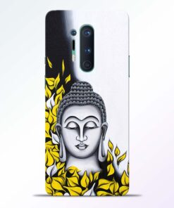 Yellow Buddha Art Oneplus 8 Pro Back Cover