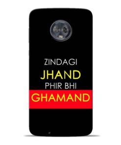 Zindagi Jhand Moto G6 Mobile Cover